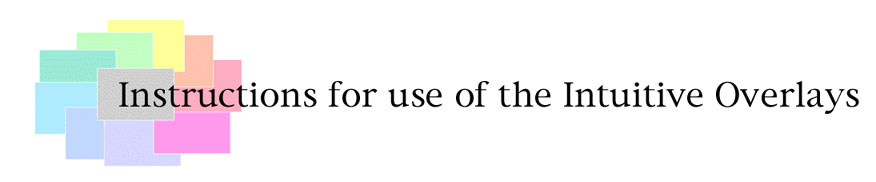 Instructions for use of the Intuitive Overlays